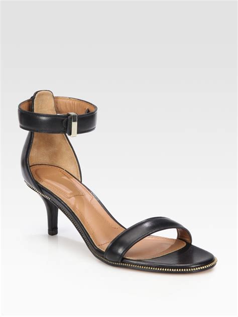 logo ankle strap sandal givenchy|Givenchy sandals for women.